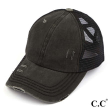 Load image into Gallery viewer, Monogram Trucker Hat - Criss Cross Back