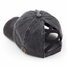 Load image into Gallery viewer, Monogram Hat - Criss Cross Back