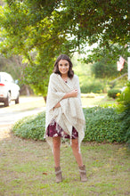Load image into Gallery viewer, Monogram Shawl