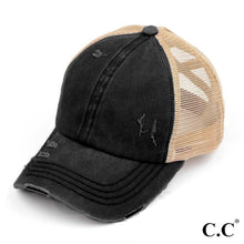 Load image into Gallery viewer, Monogram Trucker Hat - Criss Cross Back