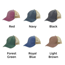 Load image into Gallery viewer, Monogram Trucker Hat