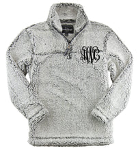 Load image into Gallery viewer, Monogram Sweatshirt - Sherpa Pullover