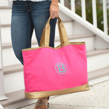Load image into Gallery viewer, Monogram Tote Bag