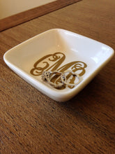 Load image into Gallery viewer, Monogram Jewelry Dish