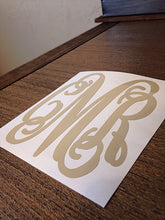 Load image into Gallery viewer, Monogram Decal