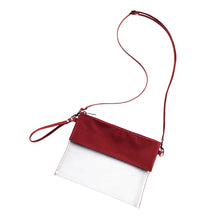 Load image into Gallery viewer, Crossbody Clear Bag