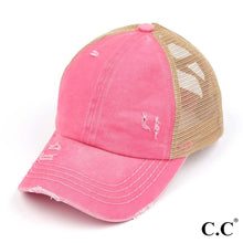 Load image into Gallery viewer, Monogram Trucker Hat - Criss Cross Back