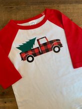 Load image into Gallery viewer, Christmas Truck Raglan
