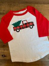 Load image into Gallery viewer, Christmas Truck Raglan
