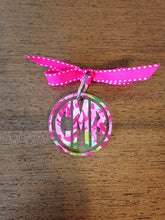 Load image into Gallery viewer, Lilly Pulitzer Monogram Keychain
