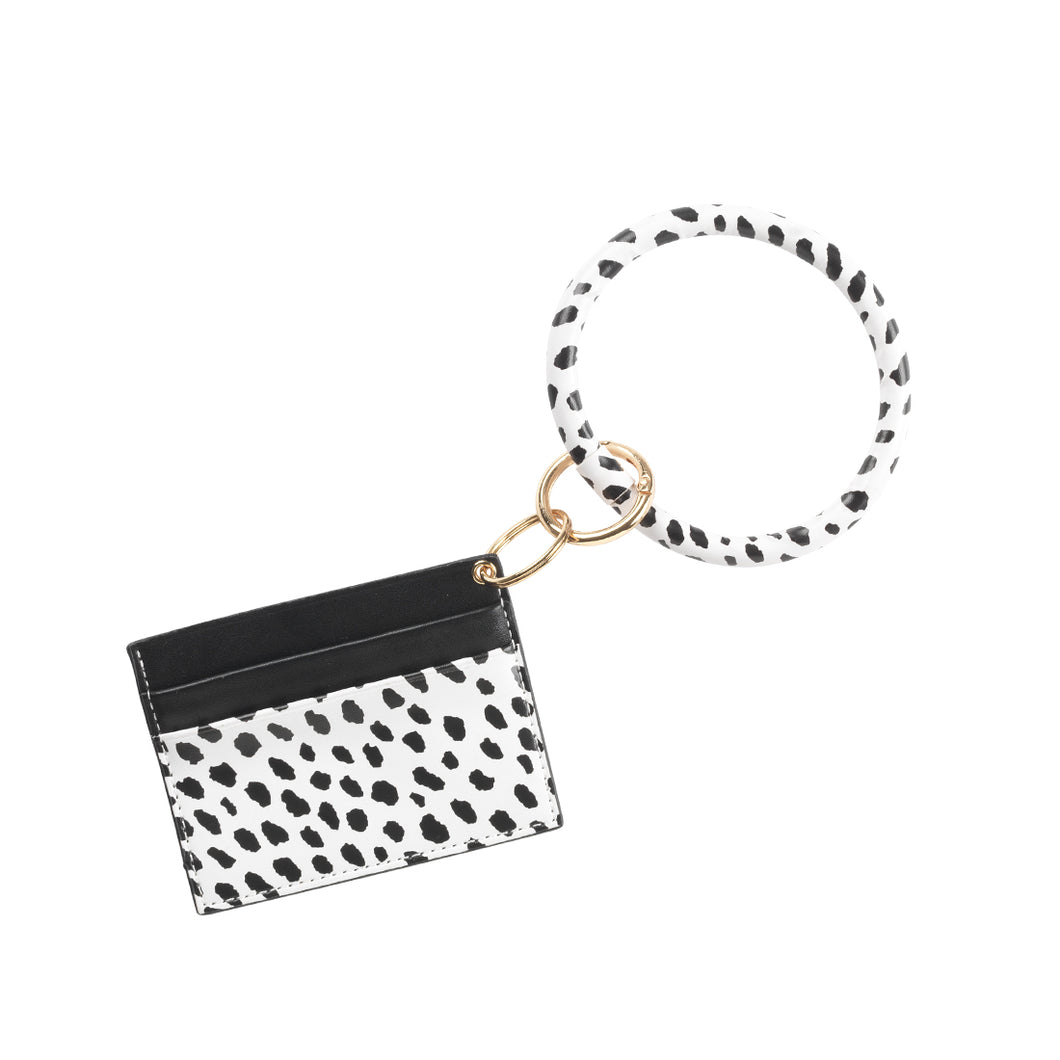 Card Holder Keychain Bracelet