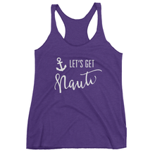 Load image into Gallery viewer, Let&#39;s Get Nauti Bridal Party Tank Top

