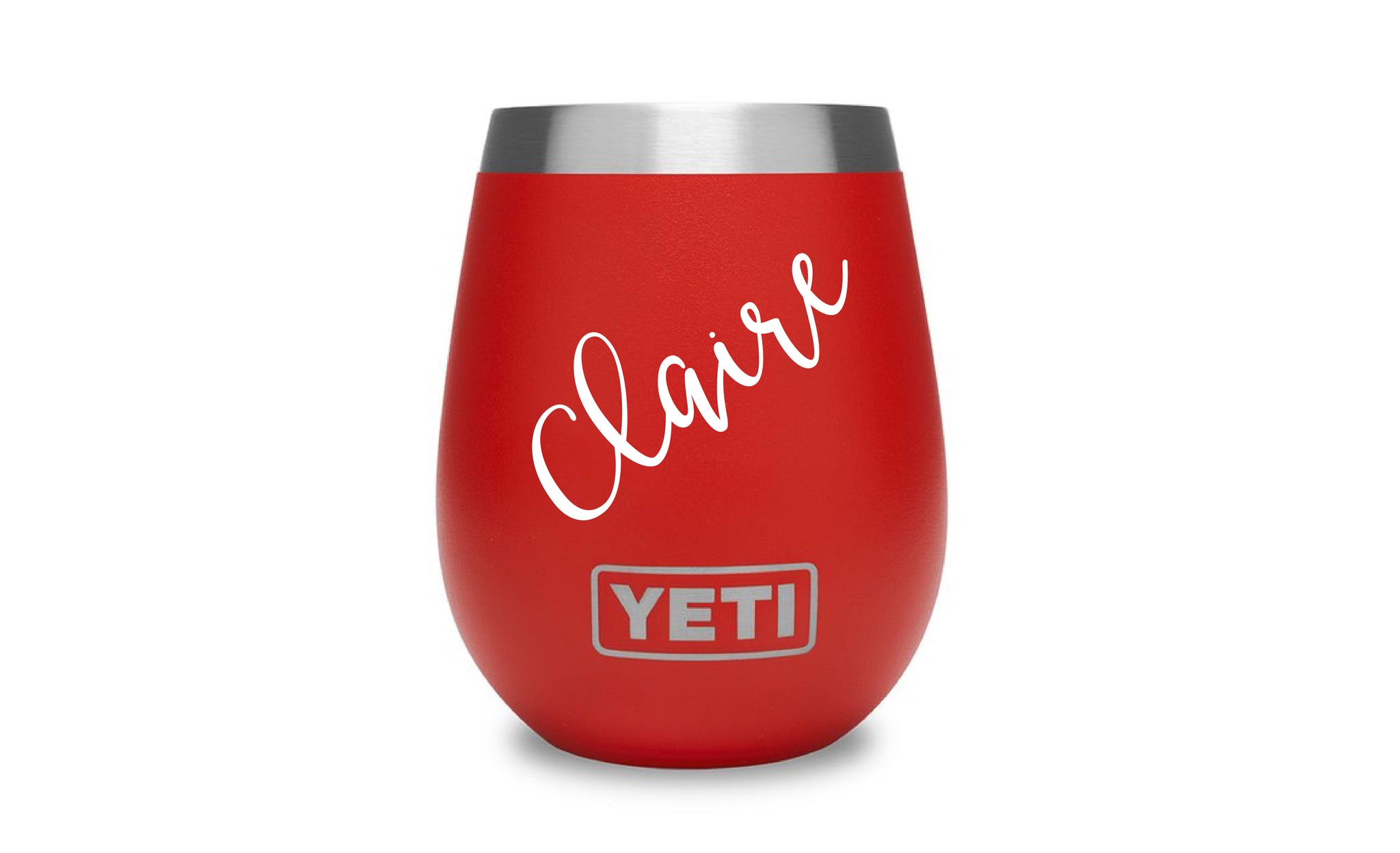 Yeti Wine Tumbler – Carly's Customs