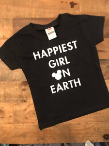 Disney Shirt - Happiest Kid on Earth