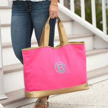 Load image into Gallery viewer, Monogram Tote Bag
