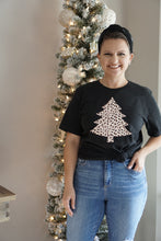 Load image into Gallery viewer, Christmas Tree Leopard Shirt
